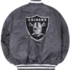 Las Vegas Raiders X Alpha X New Era MA-1 Nylon Bomber Jacket