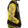Los Angeles Lakers Champs 17 Patches Varsity Jacket