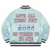 Supreme Love All Trust Few 2022 Do Wrong To No One Varsity Jacket