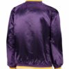 Minnesota Vikings Raglan Full-Snap Purple Jacket