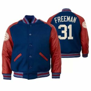 New York Giants Devonta Freeman Varsity Jacket