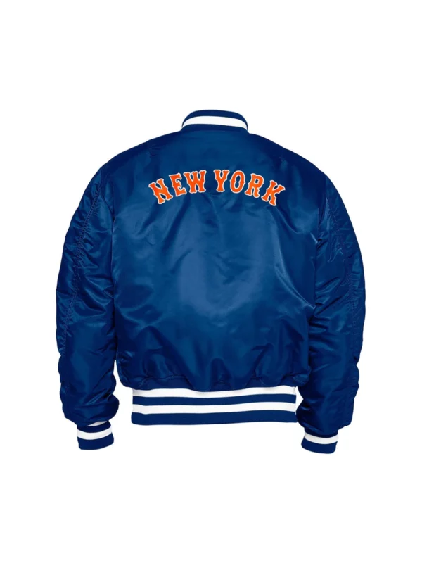 New York Mets X Alpha X New Era MA-1 Bomber Jacket