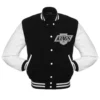 NHL Los Angeles Kings Bomber Wool/Leather Jacket