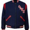 Oakland Oaks 1954 Blue Varsity Wool Jacket