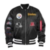 Pittsburgh Steelers X Alpha X New Era MA-1 Bomber Jacket