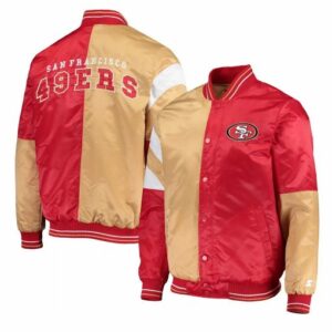 San Francisco 49ers George Kittle 85 Satin Jacket