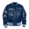 Seattle Seahawks X Alpha X New Era MA-1 Bomber Jacket