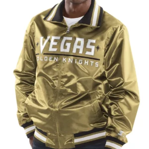 Vegas Golden Knights Full-Zip Bomber Jacket