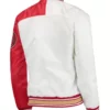 White/Red San Francisco 49ers Hometown Bomber Jacket