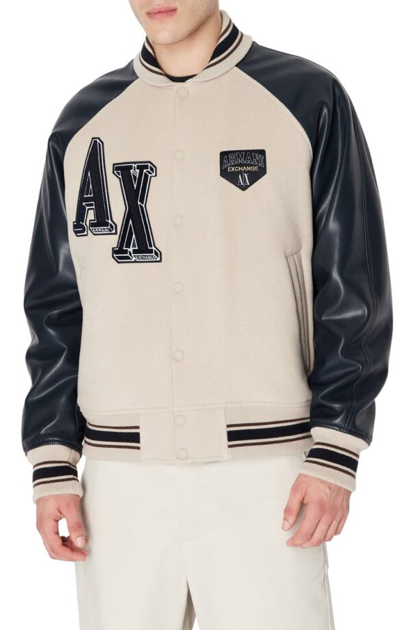 Armani Exchange Collegiate Bomber Jacket