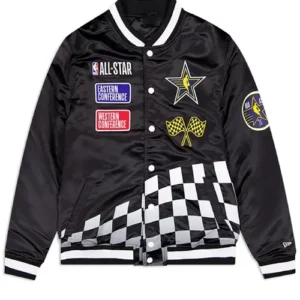 All-star Game 2024 Black Varsity Jacket