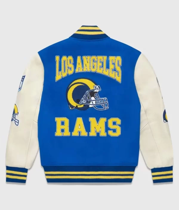 OVO Los Angeles Rams Varsity Jacket