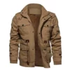 Casual Hooded Military Cargo Jacket