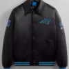 Carolina Panthers Black Bomber Jacket