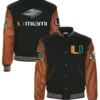 University Of Miami Hurricanes Varsity Jacket