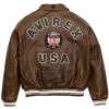 Limited Edition Vintage Leather Brown Icon Jacket
