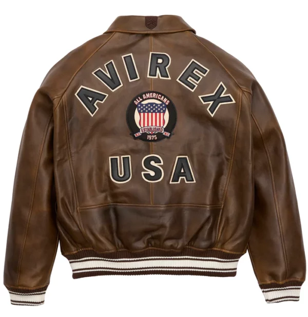 Limited Edition Vintage Leather Brown Icon Jacket