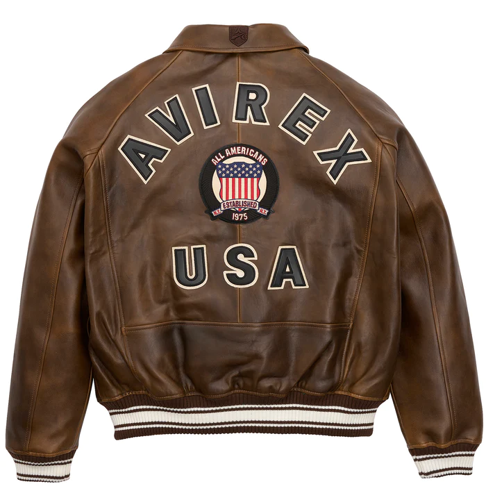 Limited Edition Vintage Leather Brown Icon Jacket
